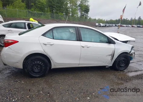 2017 Toyota Corolla Le from USA, damaged, VIN 2T1BURHEXHC779412